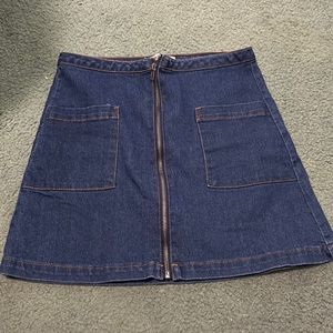 Jean skirt
